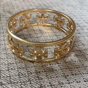 Tory Burch Reversible Cutout Bangle Bracelet